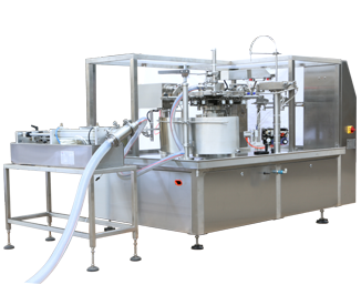premade pouch packing machine for liquid filling and sealing